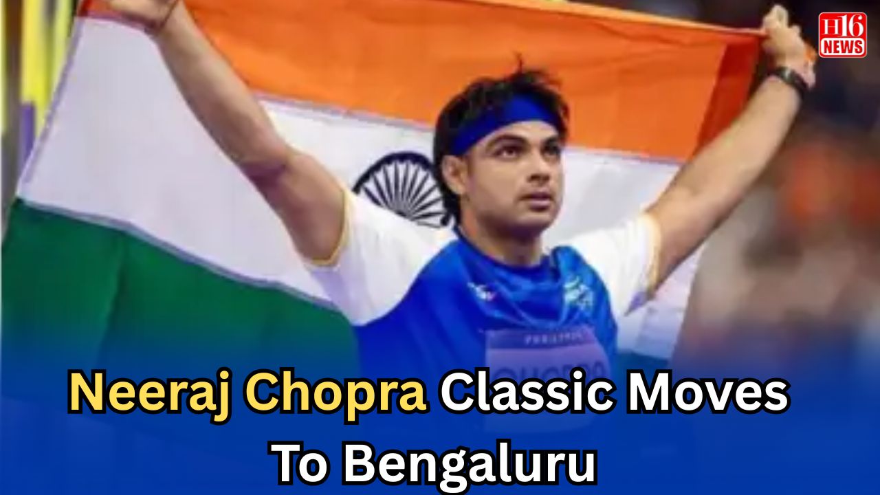 Neeraj Chopra Classic Moves To Bengaluru